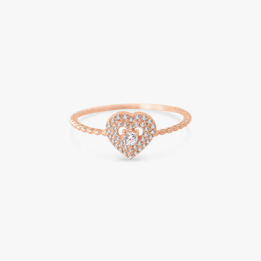 Merlyn Heart Ring