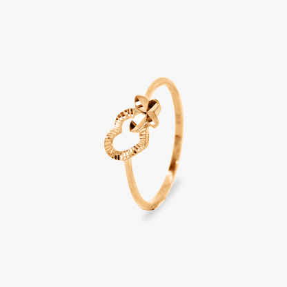 Ella Butterfly Heart Ring