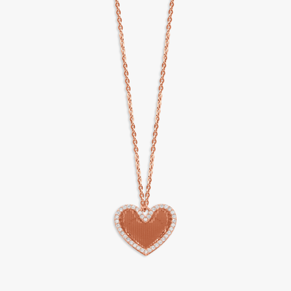 Vella Listring Heart Necklace