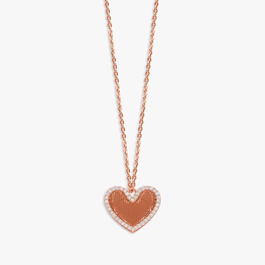 Vella Listring Heart Necklace
