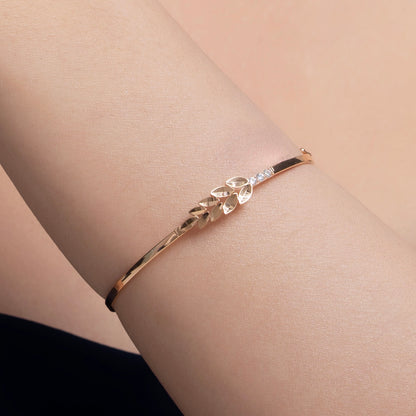 Liora Leaf Bangle