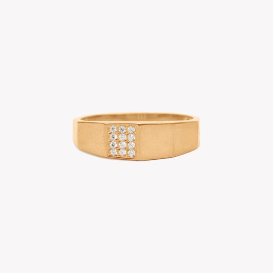 Edith Classic Bar Ring