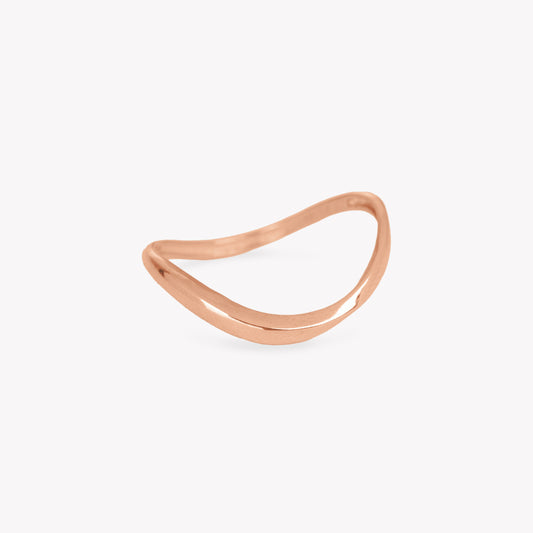 Maisie Asymmetric Wave Ring