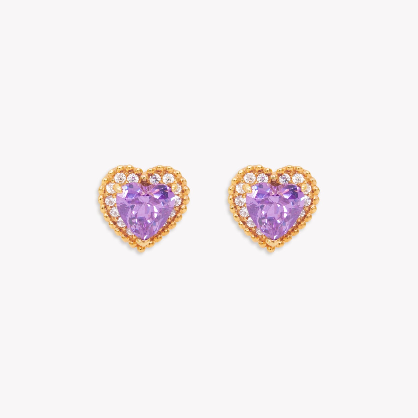 Zenith Heart Stud Earring