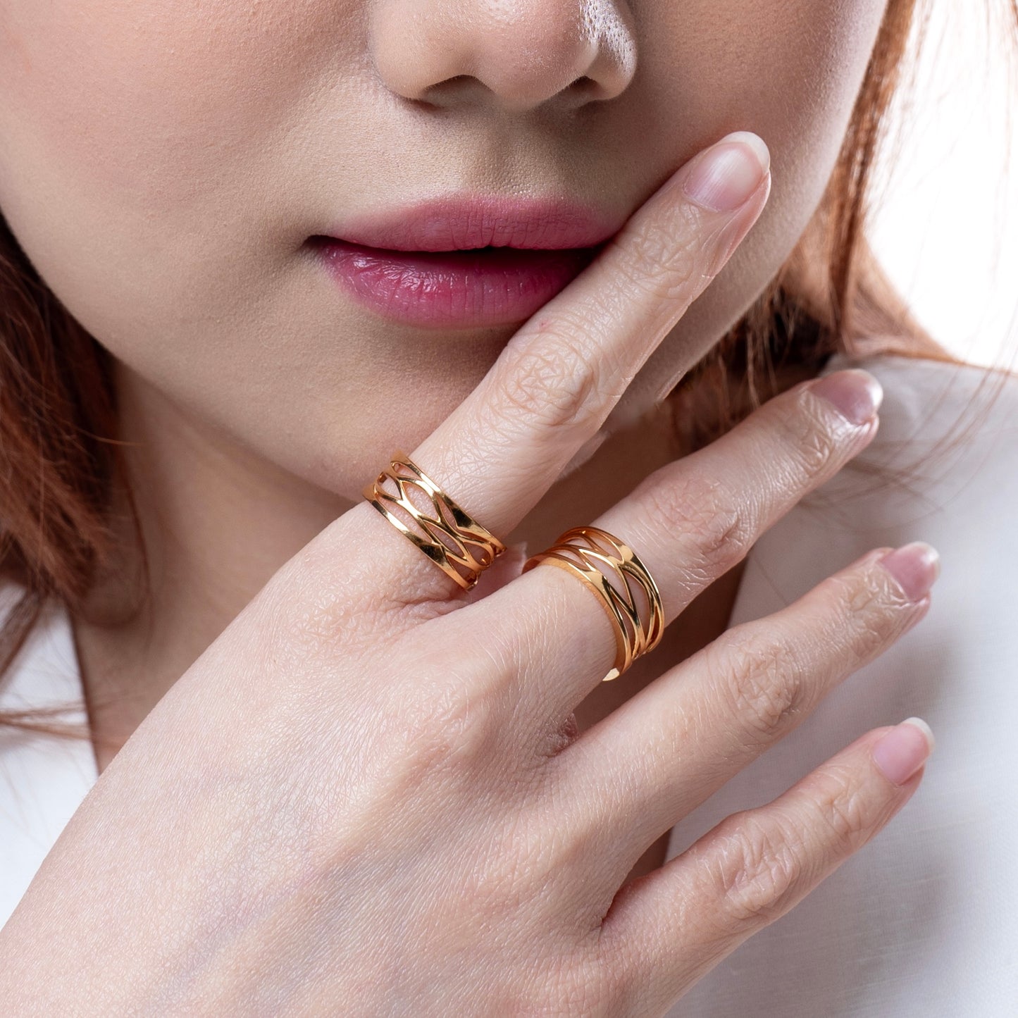 Gabriel Bold Hollow Ring