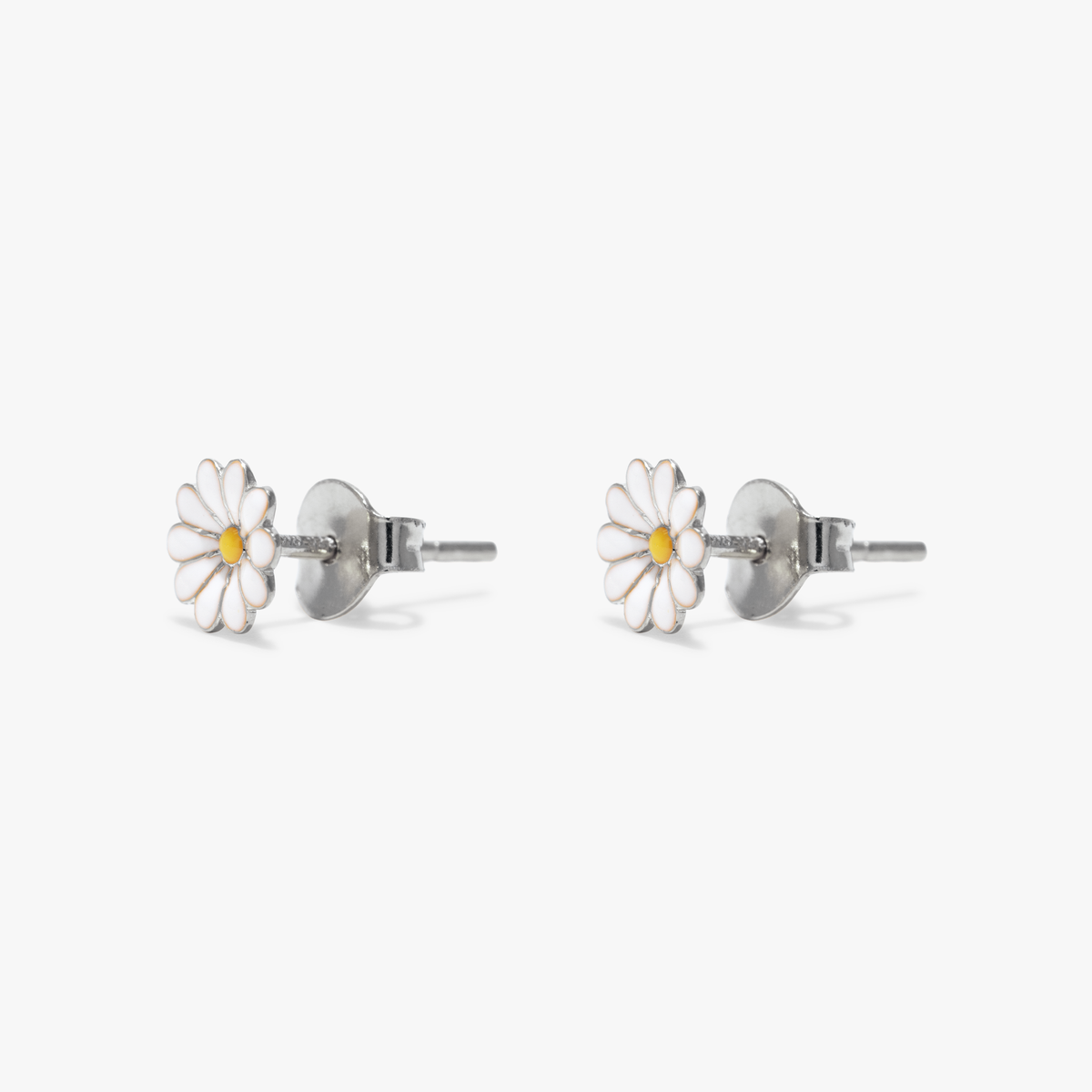 Daisy d’Or White Stud Earring