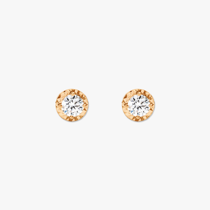 Melia Solitaire Stud Earring