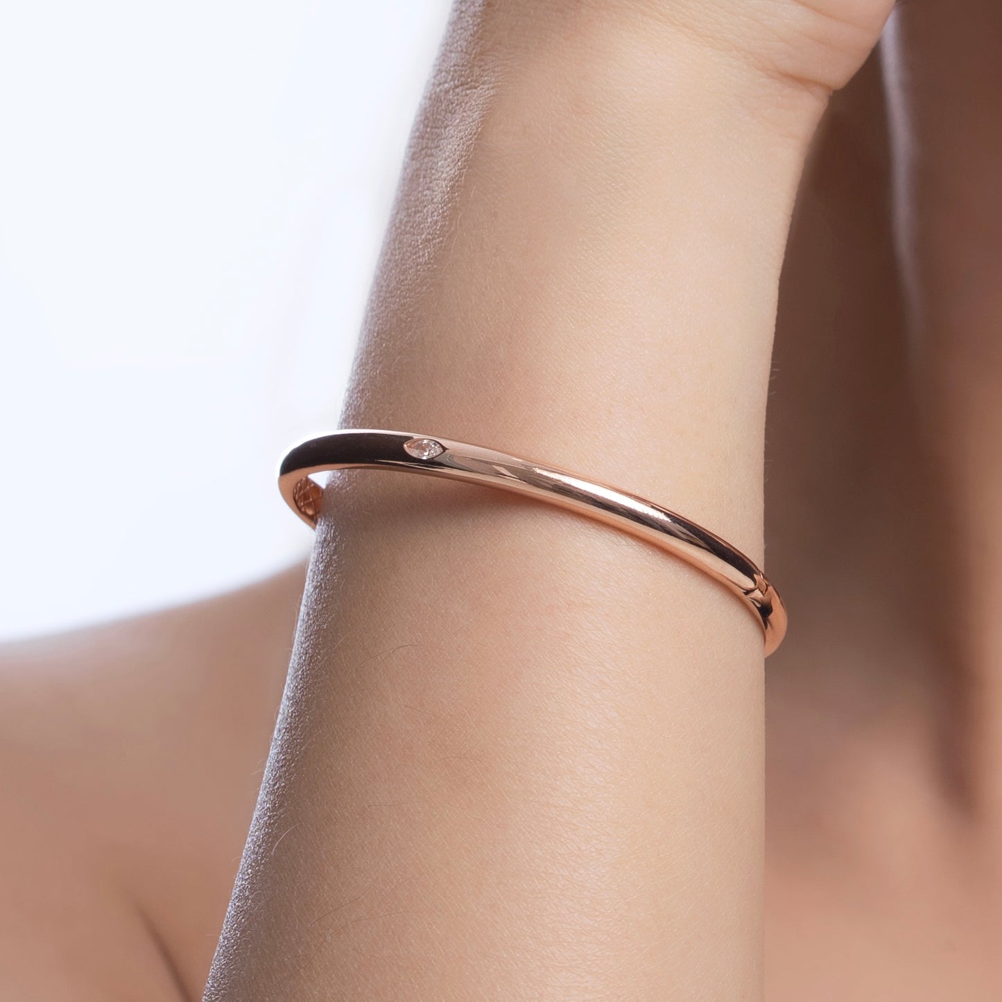 Eliana Classic Stone Bangle
