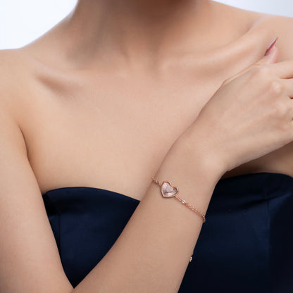 Amelia Heart in Heart Bracelet
