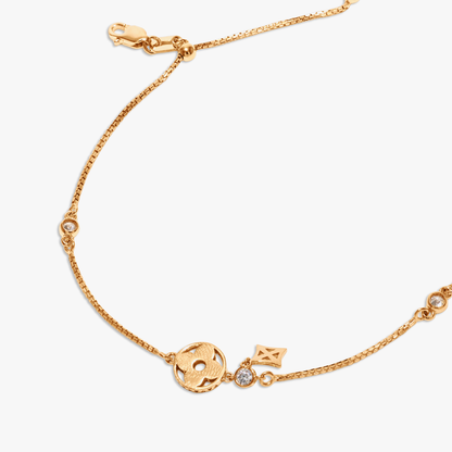Linda Flower Bezel Bracelet