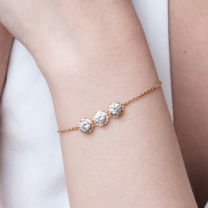 Melia Solitaire Bracelet