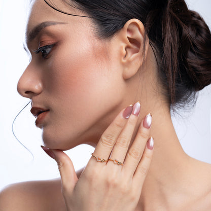 Marlon Butterfly Heart Ring
