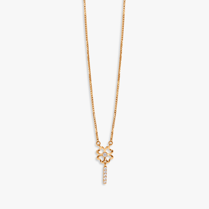 Dana Four Leaf Necklace
