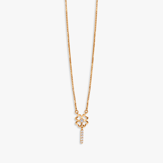 Dana Four Leaf Necklace
