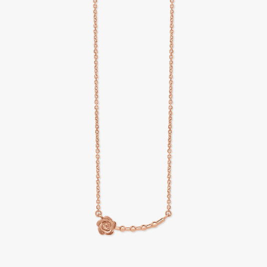 Lavien Roses Gold Necklace