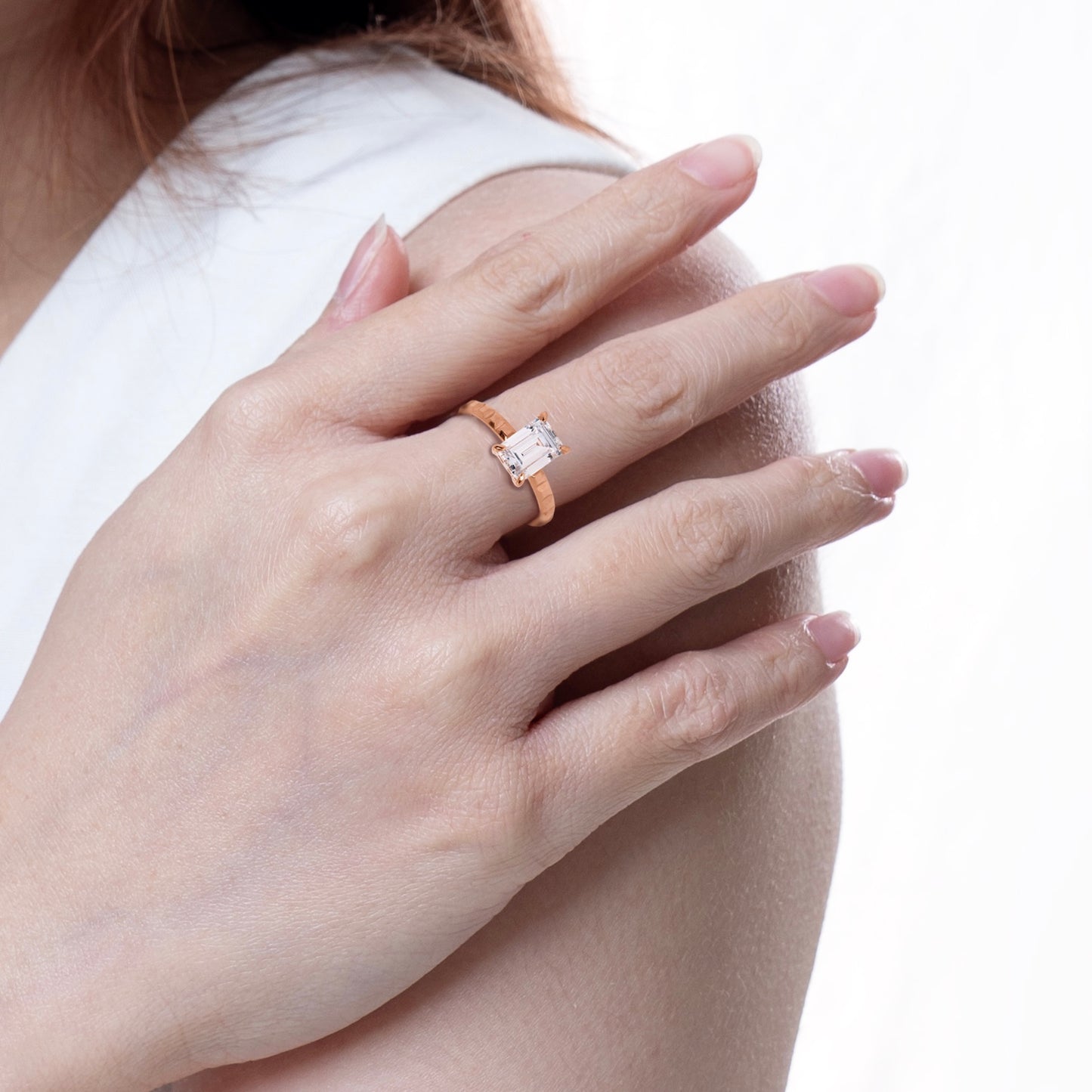 Letizia Emerald Cut Ring