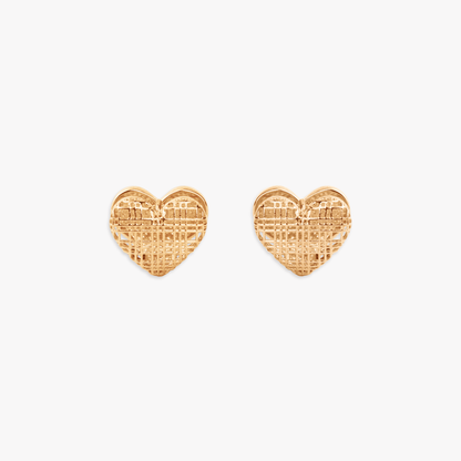 Carter Heart Bold Earring