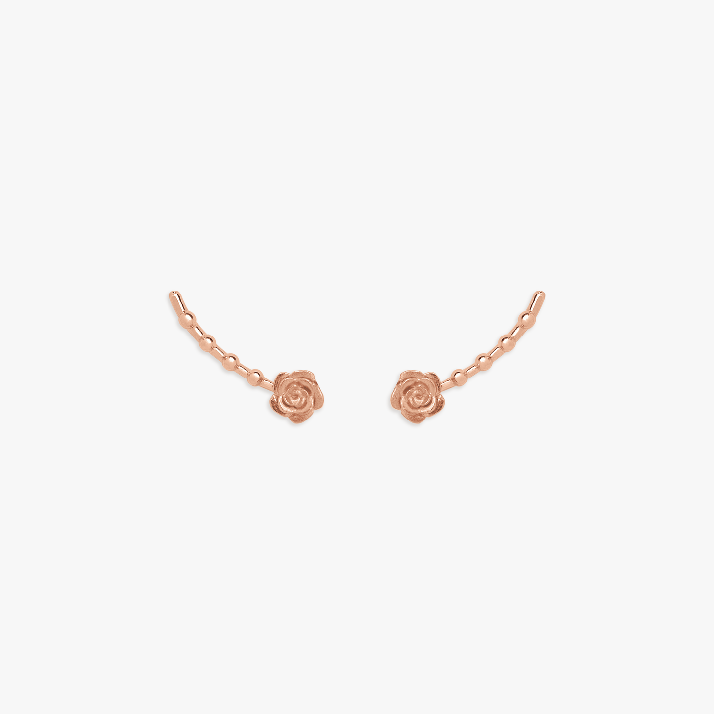 Lavien Roses Gold Ear Climber