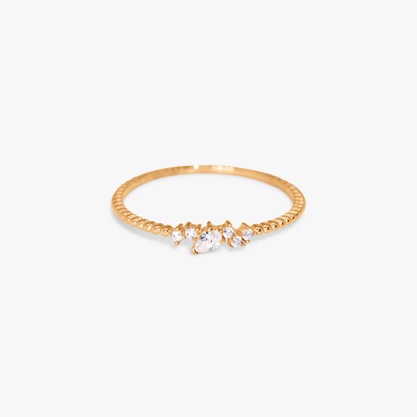 Henley Cluster Beads Ring