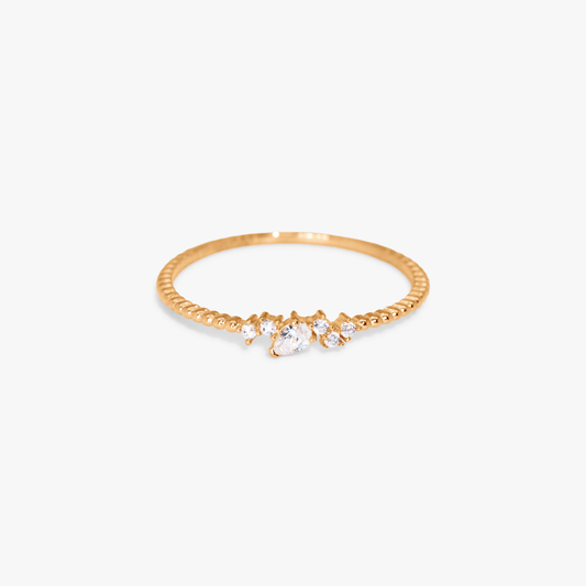 Henley Cluster Beads Ring