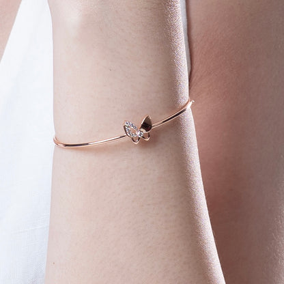 Cara Butterfly Bangle