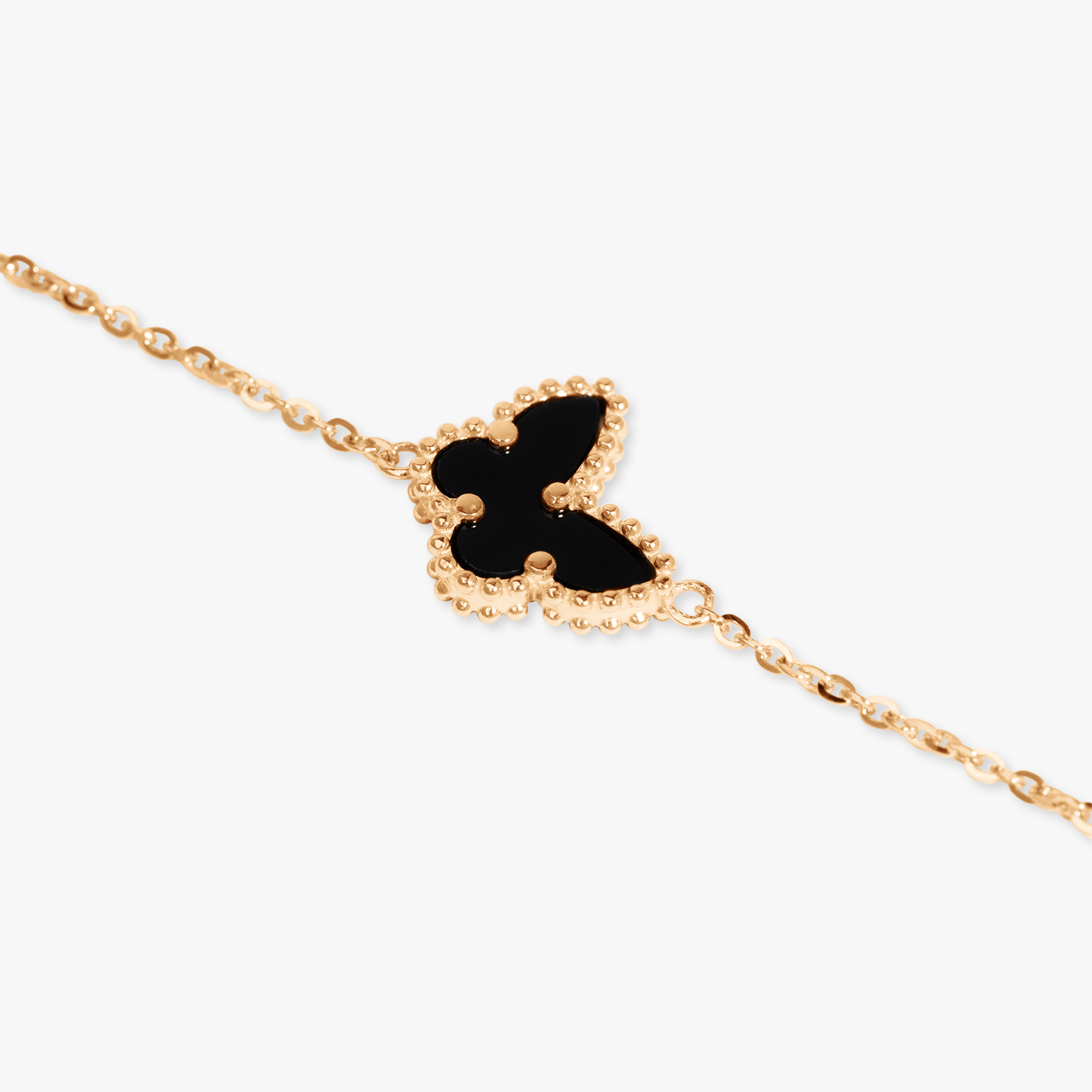 Amari Black Butterfly Necklace