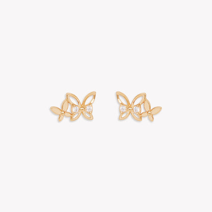 Magdalena Butterfly Stud Earring