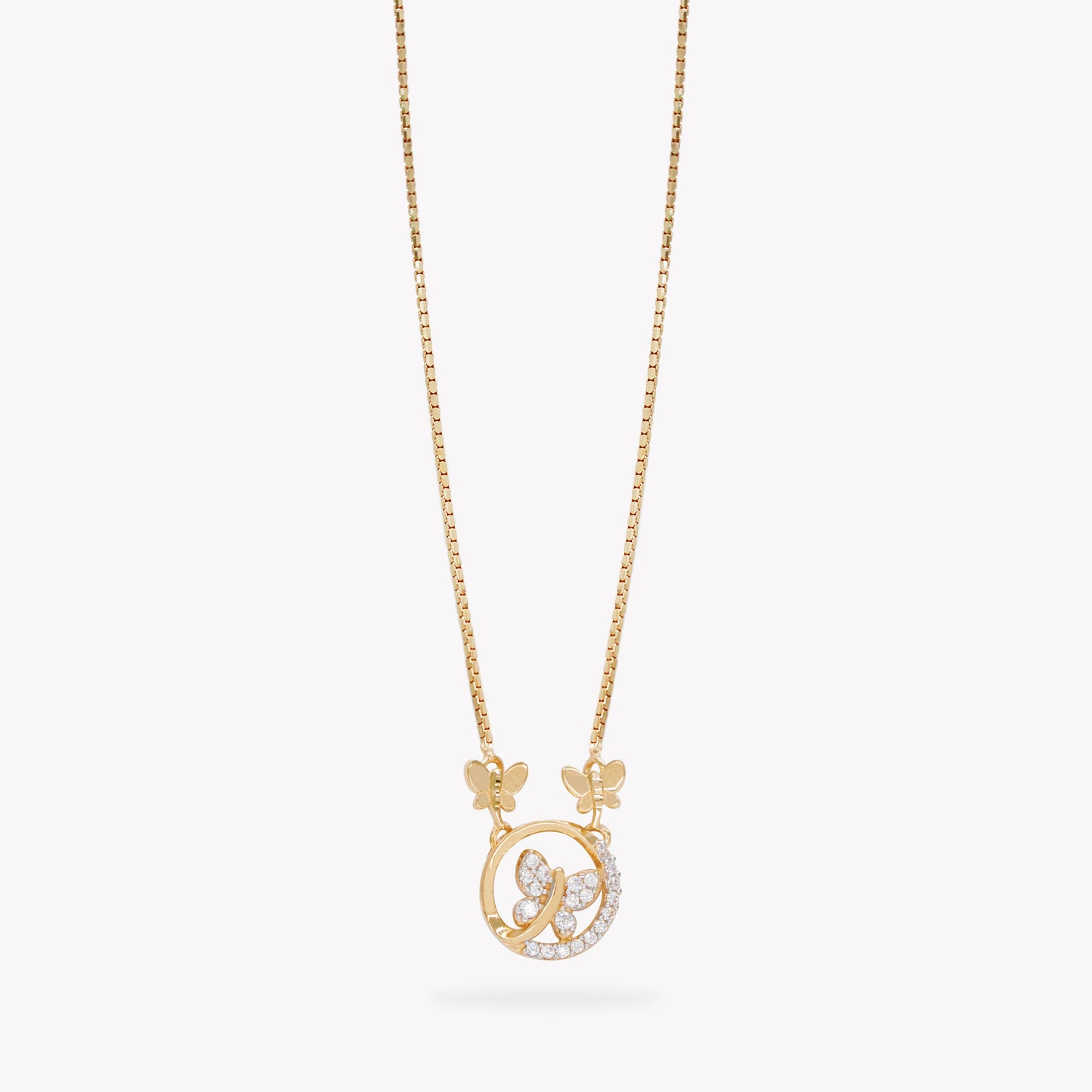 Juliette O Butterfly Necklace