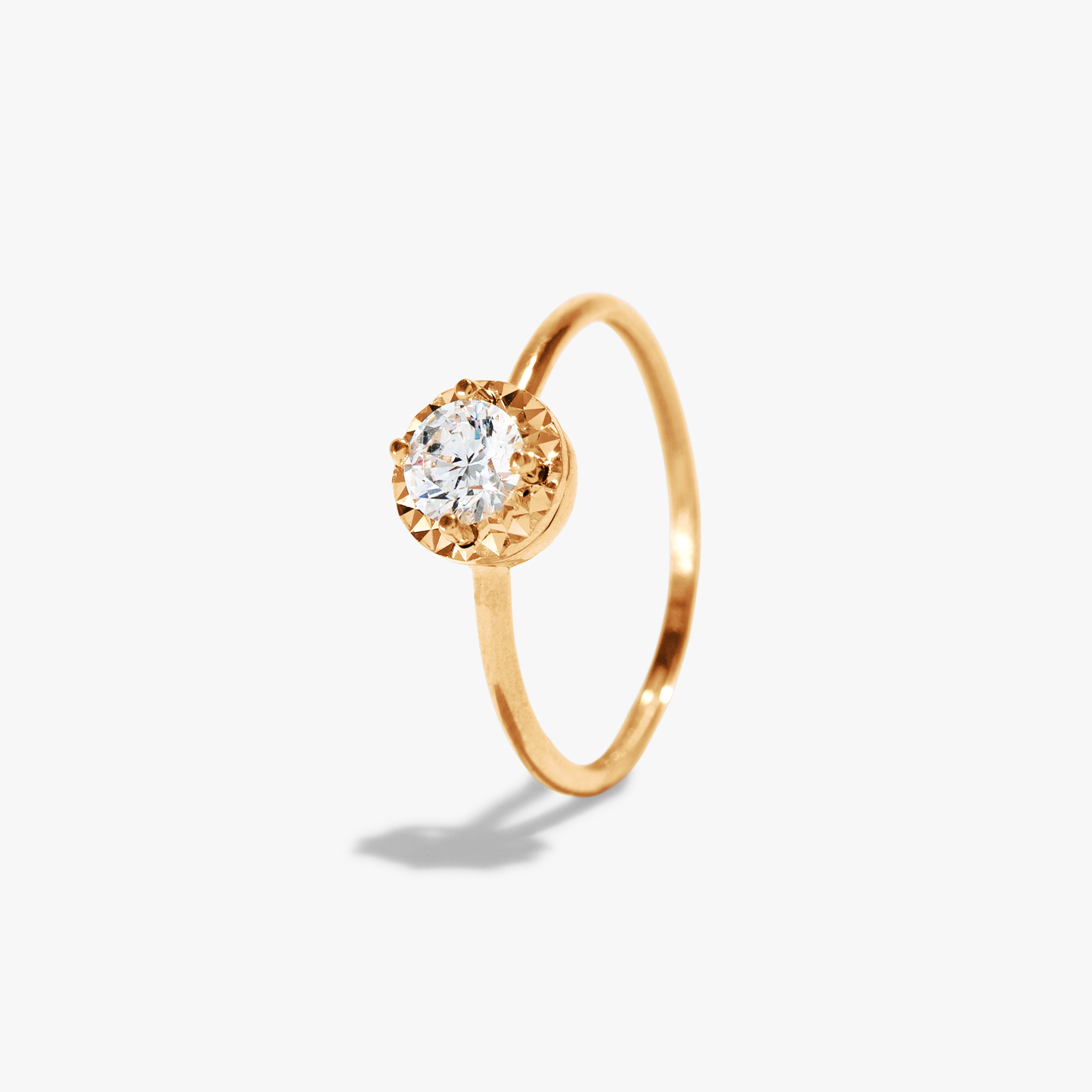 Melia Solitaire Ring
