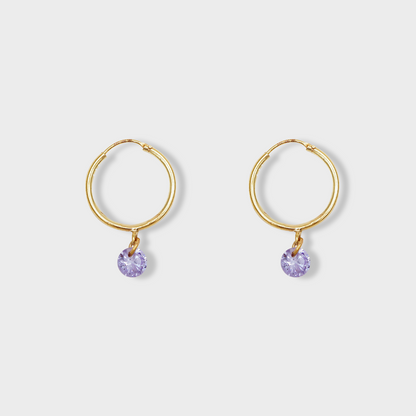 Purple Candy Kids Earring