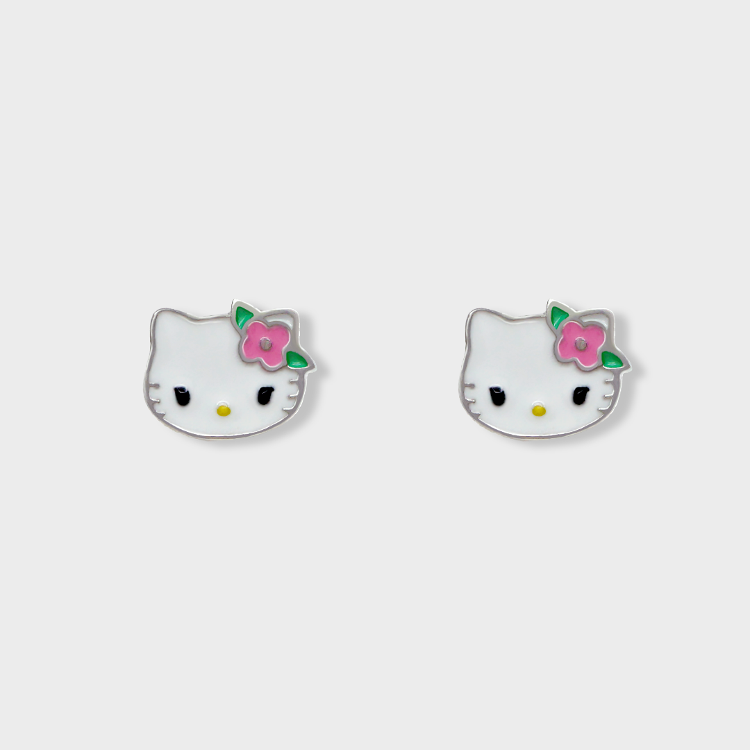 Spring Hello Kitty Kids Earring