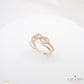 Beautiful Stacking Infinity Knot Ring