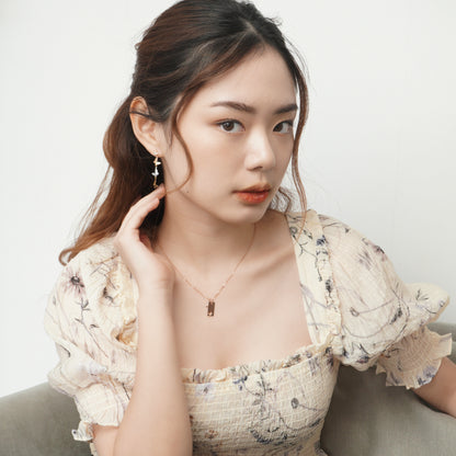 Claudina Butterfly Stud Earring