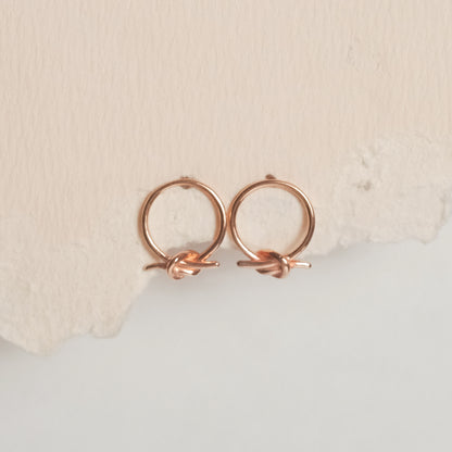 Kenna Knot Stud Earring